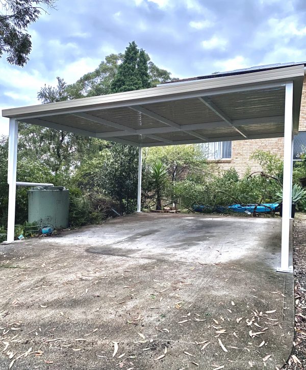 free standing carport installation in Sydney