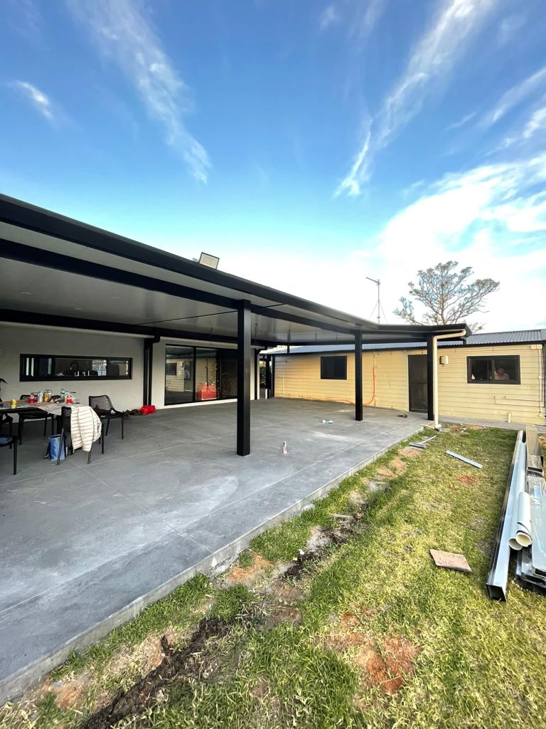 insulated patio roof installation in Australia